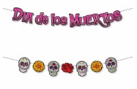 Beistle Dia De Los Muertos Streamer Set - 12 Pack (1/Pkg)