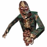 Beistle Modern Indoor Halloween 3-D Zombie Wall Decoration - 6 Pack (1/Pkg)