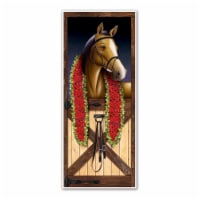 Beistle Co. Horse Racing Party Door Cover Perspective: Main