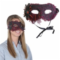 Beistle Halloween Party Decoration Spider Mask - 12 Pack (1/Pkg)