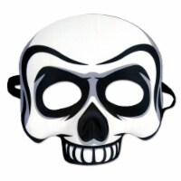 Beistle Halloween Party Decoration Skull Half Mask - 6 Pack (1/Pkg)