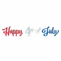 The Beistle Company 4th of July Banner Perspective: Main