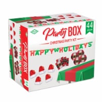 Beistle® Party Box Christmas Party Kit Perspective: Main