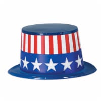 The Beistle Company Patriotic Hat - Blue Perspective: Main