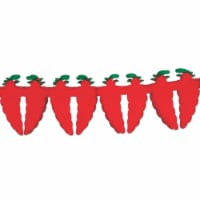 Beistle Co® Cinco de Mayo Chili Pepper Garland Perspective: Main