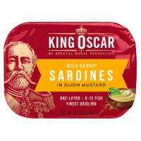 King Oscar Sardines 1-Layer Dijon Mustard 3.75 ounces Perspective: Main