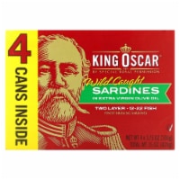 King Oscar® Wild Caught Sardines in Extra Virgin Olive Oil Perspective: Main
