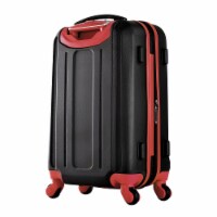 Olympia Apache Expandable Carry On 4 Wheel Spinner Luggage Suitcase - Red Perspective: Main
