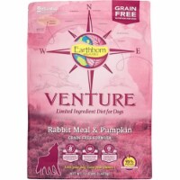 Earthborn Holistic PF57052 Venture Rabbit Meal & Pumpkin Grain-Free Dry Dog Food - 4 lbs
