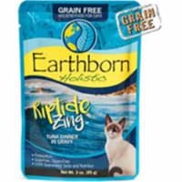 Earthborn 40071620 3 oz Grain-Free Riptide Tuna Pouch Cat Food