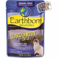 Earthborn 40071624 3 oz Grain-Free LowCountry Tuna Pouch Cat Food