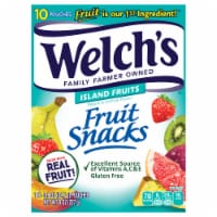 Welch's® Island Fruit Gummy Snacks Perspective: Main
