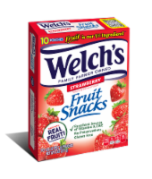 Welch's Strawberry Fruit Snacks Perspective: Main