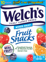 Welch's Mixed Fruit Sancks