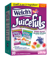 Welch's® Juicefuls® Berry Blast and Island Splash Fruit Snacks Variety Pack Perspective: Main