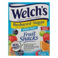 Welch's® Reduced Sugar Mixed Fruit Fruit Snacks Perspective: Main