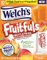 Welch's® Fruitfuls™ Mango-Peach Fruit Strips Perspective: Main