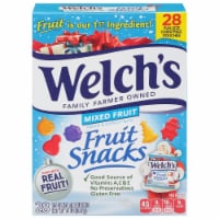Welch's Mixed Fruit Christmas Fruit Snacks Perspective: Main