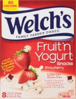 Welch's Strawberry Fruit 'n Yogurt Snacks 8 Count Perspective: Main