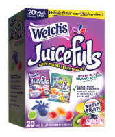 Welch's® Juicefuls® Island Splash and Berry Blast Fruit Snacks Perspective: Main