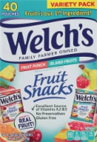 Welch's Fruit Punch/Island Fruits Combo Pack Fruit Snacks Perspective: Main