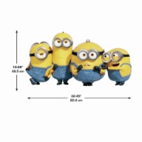 Roommates RMK4340GM 1.79 x 2.15 x 32.69 x 16.84 in. Minions: The Rise of Gru Giant Peel and S