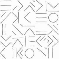 Roommates RMK11636RL Down The Line Peel & Stick Wallpaper, Black