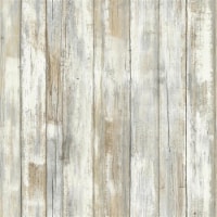 RoomMates® Distressed Wood Peel & Stick Wallpaper