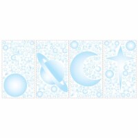 Roommates RMK1141SCS Celestial Peel & Stick Appliques