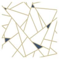RoomMates Gold Fracture Peel & Stick Wallpaper