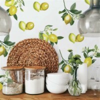 Roommates RMK4670SCS Lemon Peel & Stick Wall Decals 40