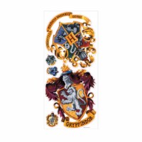 Roommates Decor Hogwarts Crest Giant Wall Decals - Multicolour