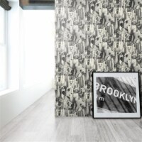 Roommates RMK9042WP New York City Peel & Stick Wallpaper