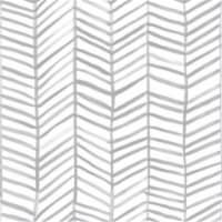 RoomMates® Gray Cat Coquillette Herringbone Peel & Stick Wallpaper