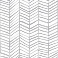 RoomMates® Gray Cat Coquillette Herringbone Peel & Stick Wallpaper