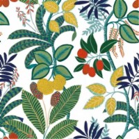 Roommates RMK11579RL 18 in. Funky Jungle Peel & Stick Wallpaper, Green