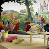 Roommates JL1377M 6 x 10.5 ft. Disney Princess Snow White - Happily Ever After XL Chair Rail