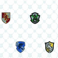 RoomMates RMK11262RL 20.5 in. x 16.5 ft. Harry Potter House Crest Peel & Stick Wallpaper