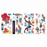 RoomMates RMK4714SCS Space Jam Peel & Stick Wall Decals, Blue, Orange & Purple