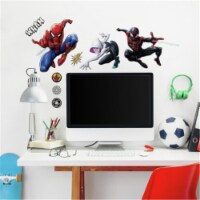RoomMates RMK3922SCS Spider-man Miles Morales Peel & Stick Wall Decals