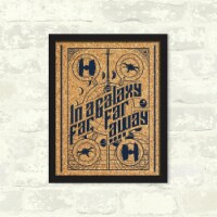 Roommates AVE11211 Star Wars Galaxy Far Far Away Cork Wall Art