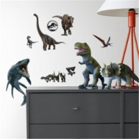 RoomMates RMK3798SCS Jurassic World 2 Wall Decals - Green, Brown & Blue