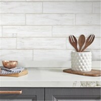 RoomMates RMK3697GM Shiplap Wood Plank Peel & Stick Giant Wall Decals, Blue