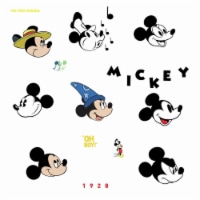 RoomMates RMK3830SCS Mickey Mouse Classic 90th Anniversary Peel & Stick Wall Decals