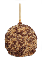 Affy Tapple Gormet Toffee and Chocolate Cello-Wrapped Candy Apple Perspective: Main