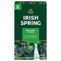 Irish Spring Original Scent Deodorant Bar Soap Perspective: Main
