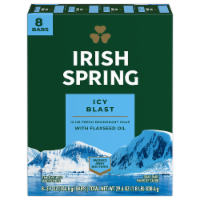 Irish Spring® Icy Blast Deodorant Bar Soap Perspective: Main