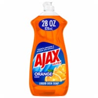 Ajax Ultra Triple Action Liquid Dish Soap Orange