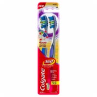Colgate® 360® Advanced 4 Zone Whole Mouth Clean Soft Toothbrush Value Pack