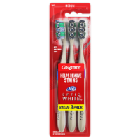 Colgate 360 Optic White Toothbrush Medium